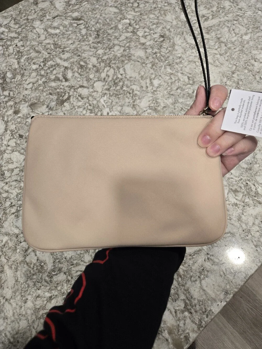 kate spade New York Nude Wristlet Clutch